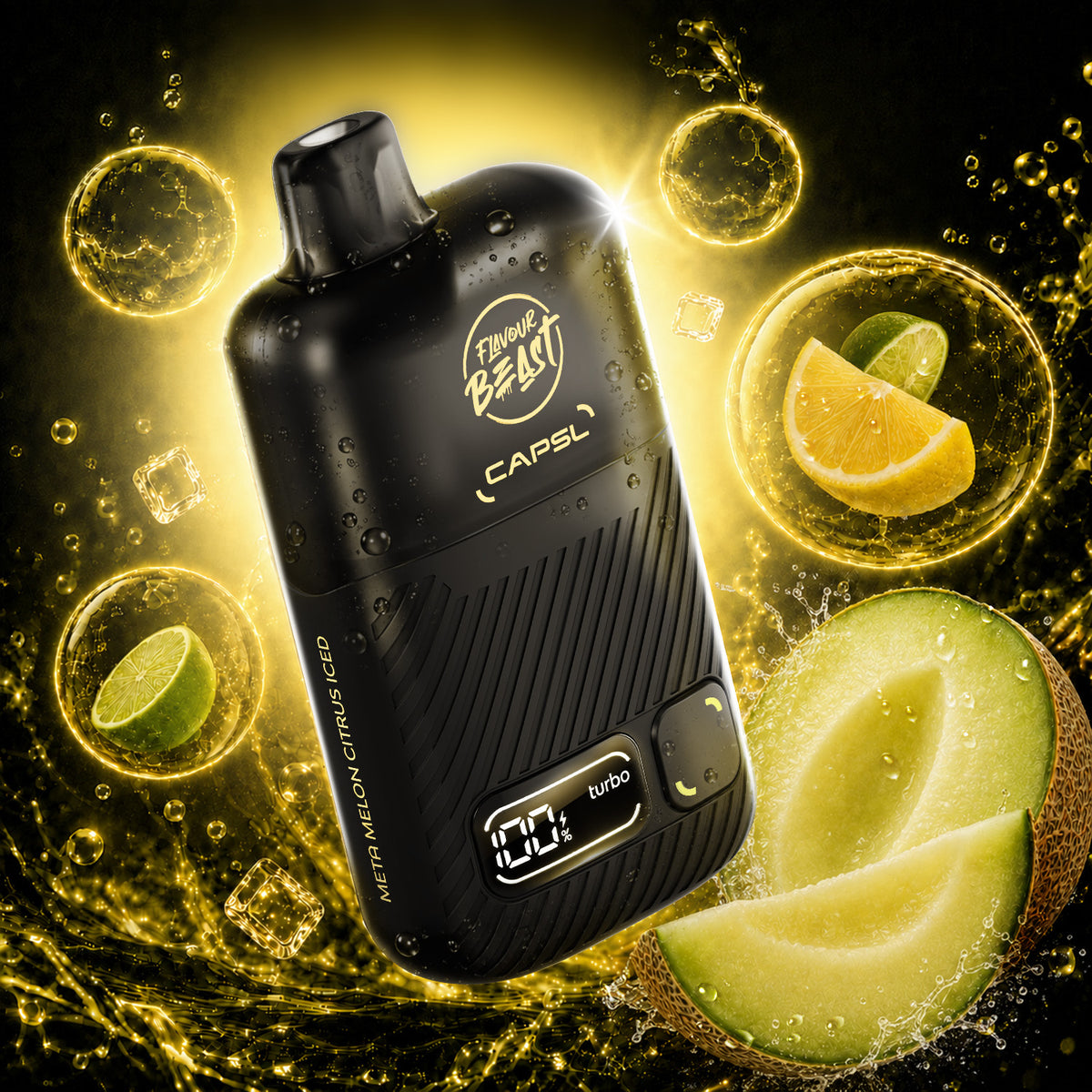 FLAVOUR BEAST CAPSL 150K - META MELON CITRUS ICED