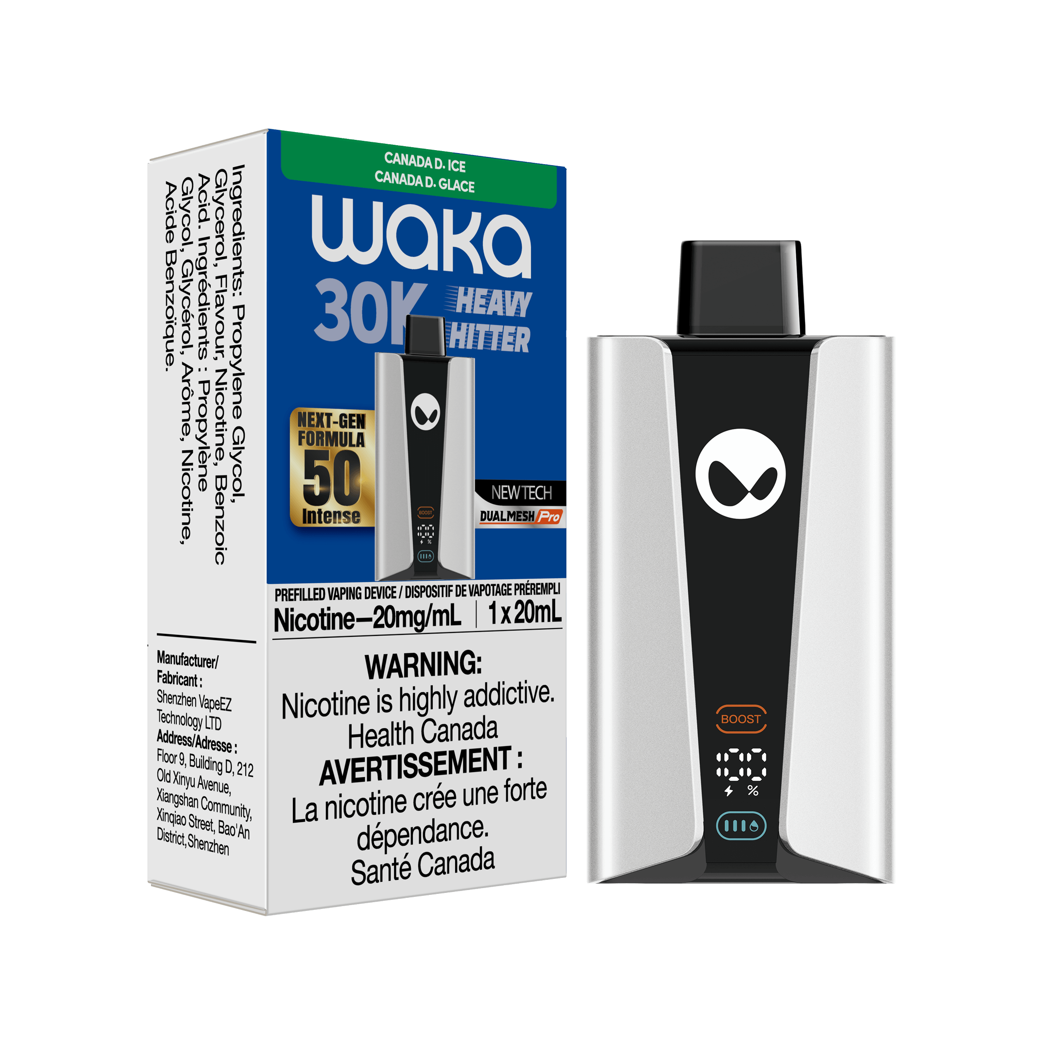 Buy Cheap WAKA 30K- CANADA D. ICE - Vape shop Online Clutch Vape Buy Cheap WAKA 30K- CANADA D. ICE - Vape shop Online Clutch Vape