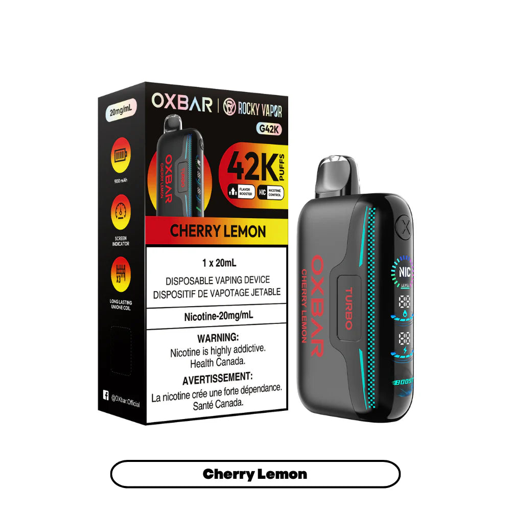 OXBAR 42K- CHERRY LEMON