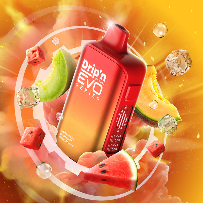 DRIP'N EVO 63k - WATERMELON CANTALOUPE HONEYDEW ICE