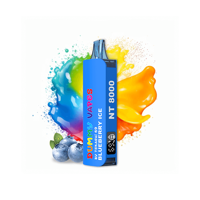 blueberry ice disposable vape DUMMY VAPES-BLUEBERRY ICE – Clutch Vape