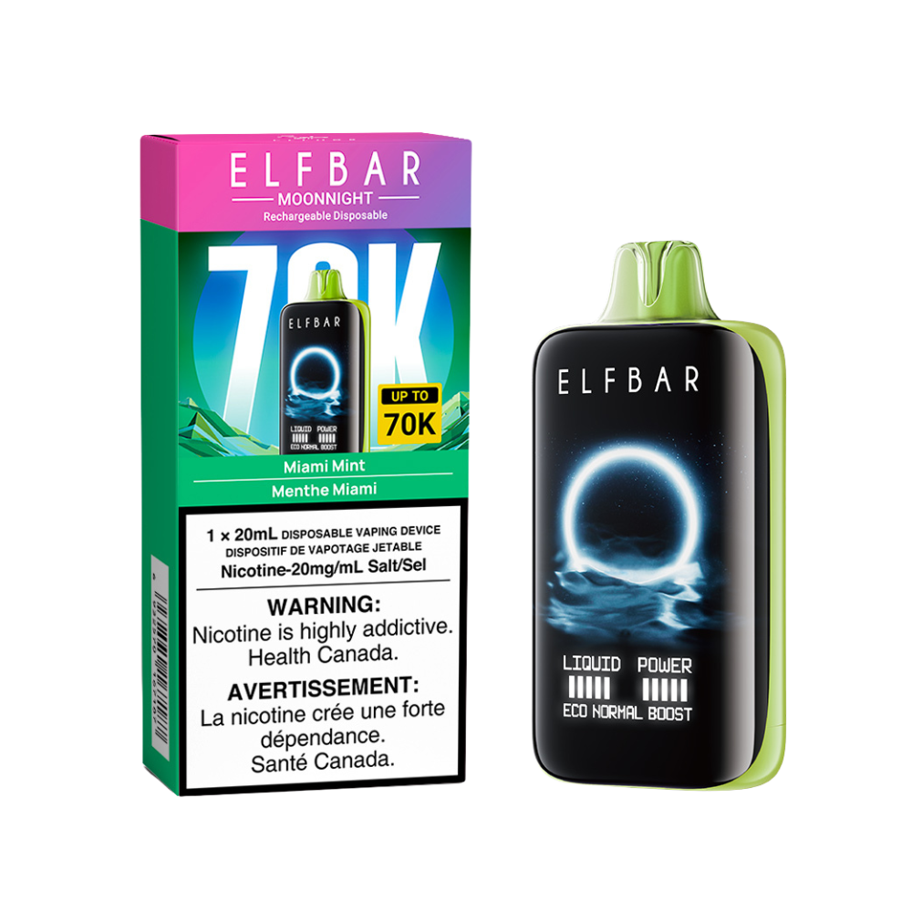 ELF BAR - Moon Night 70K - MIAMI MINT