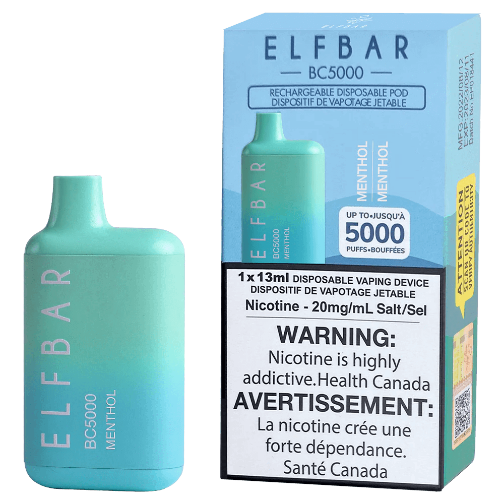 ELF BAR BC 5000-Menthol Clutch Vape ELF BAR BC 5000-Menthol Clutch Vape