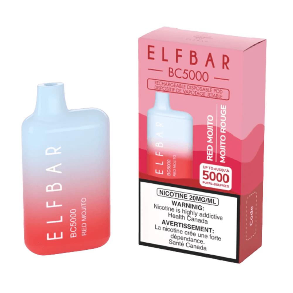 ELF BAR BC 5000-Red Mojito Clutch Vape ELF BAR BC 5000-Red Mojito Clutch Vape