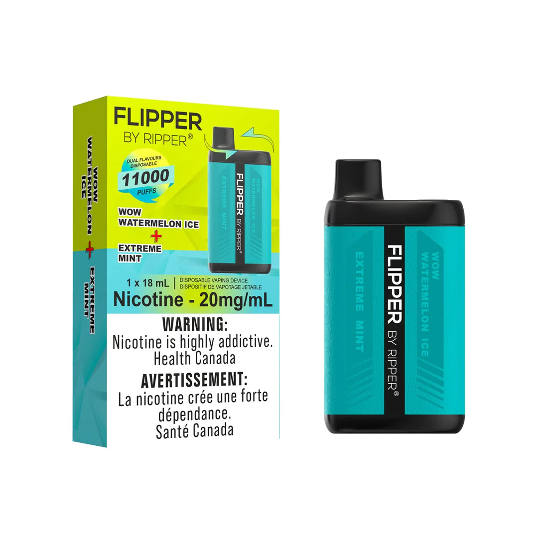 FLIPPER - WOW WATERMELON ICE + EXTREME MINT - Clutch Vape
