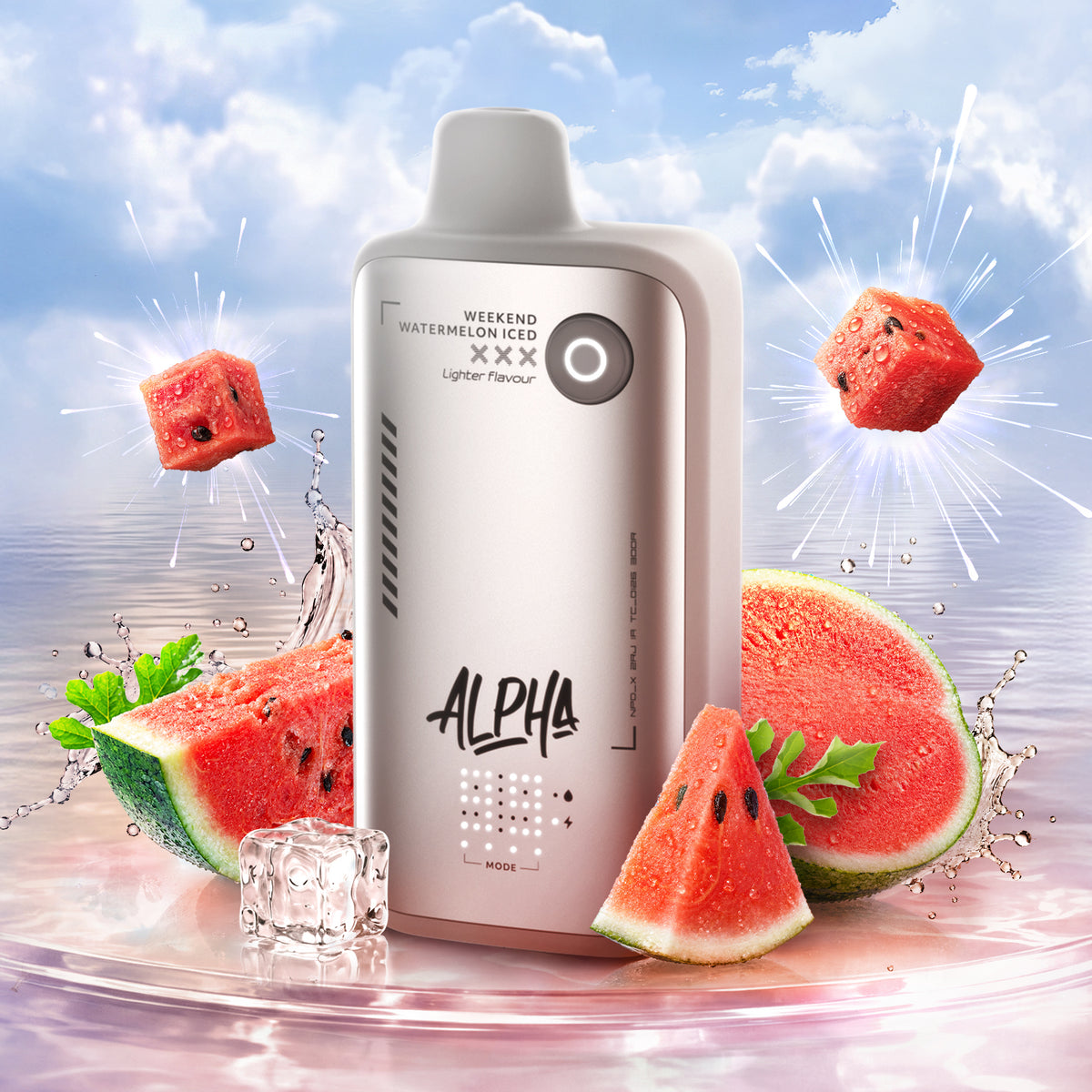 FLAVOUR BEAST ALPHA 80K- L.S. - WEEKEND WATERMELON ICE