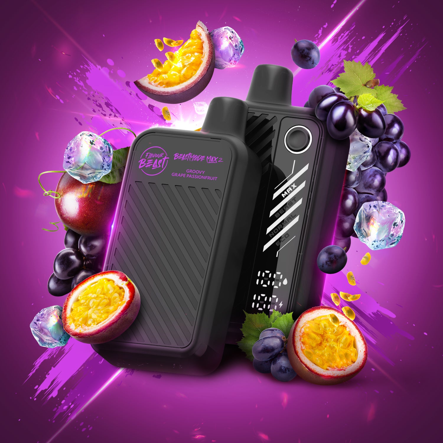 FLAVOUR BEAST 50k - GROOVY GRAPE PASSIONFRUIT