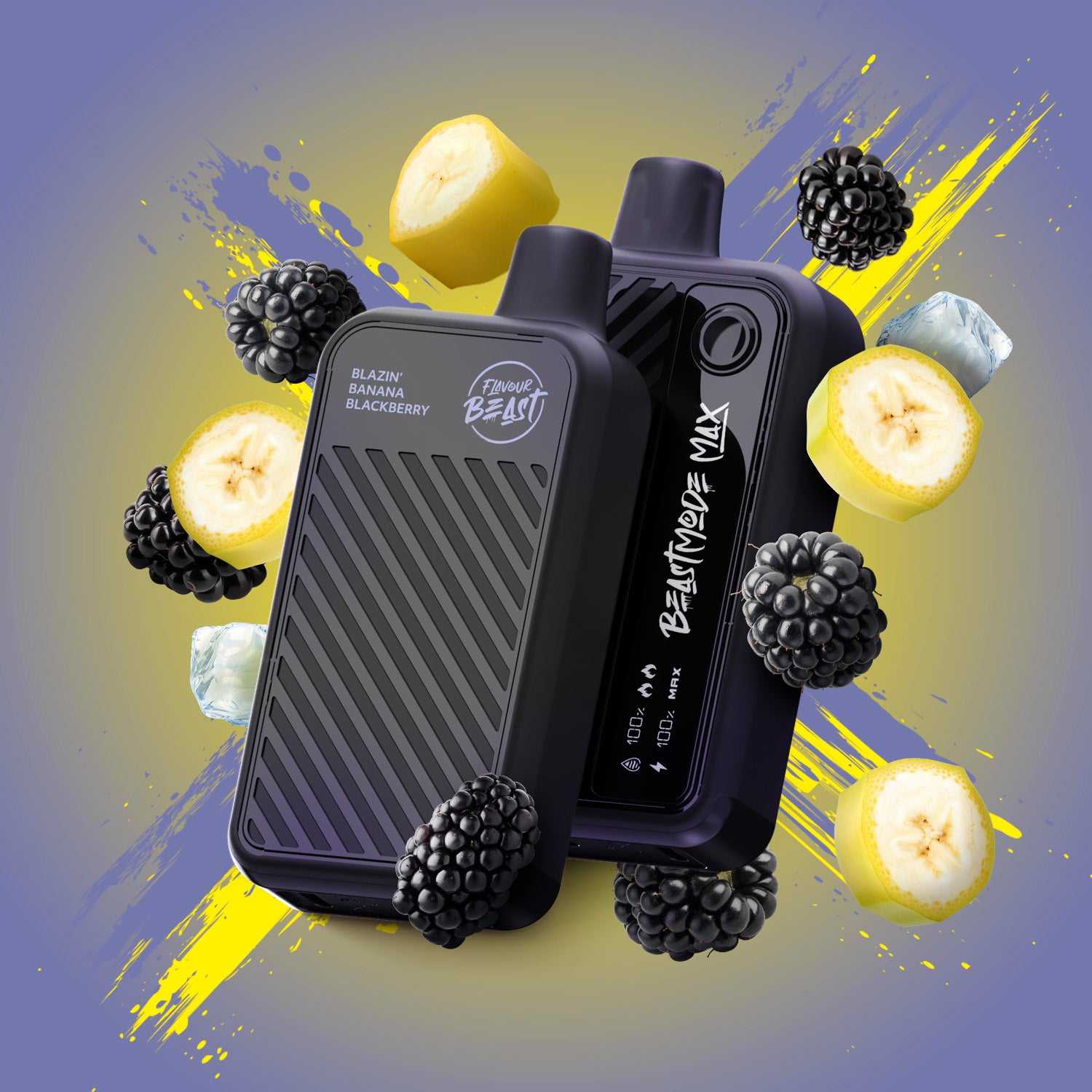 FLAVOUR BEAST 18K - BLAZIN BANANA BLACKBERRY