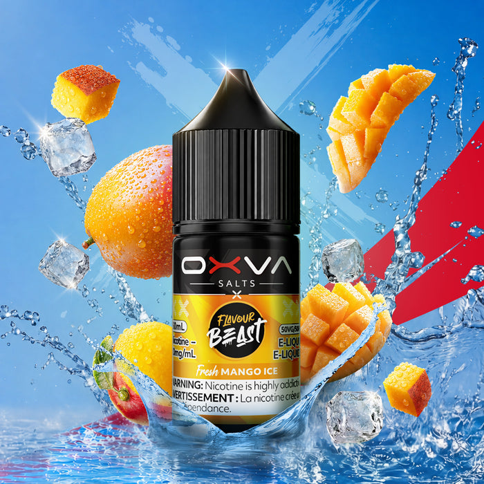 FB X OXVA E-LIQUID - FRESH MANGO ICE