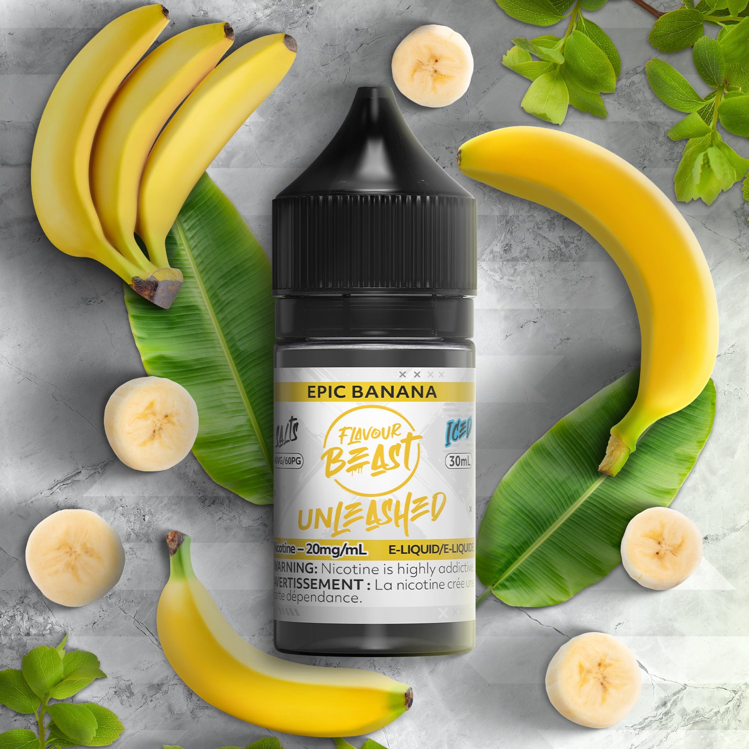 FLAVOUR BEAST - UNLEASHED 20MG/ML - BANANA