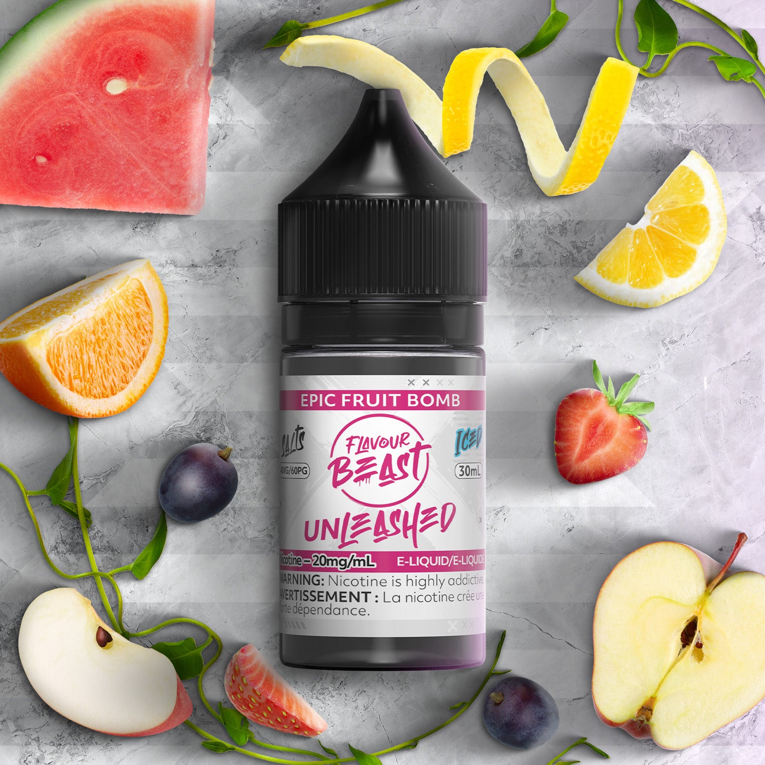 FLAVOUR BEAST - UNLEASHED 20MG/ML - FRUIT BOMB