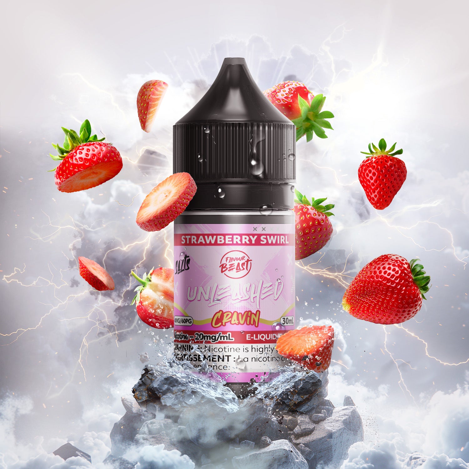Buy Cheap FLAVOUR BEAST CRAVIN - UNLEASHED STRAWBERRY SWIRL 20MG/ML - Vape  Online  Clutch Vape