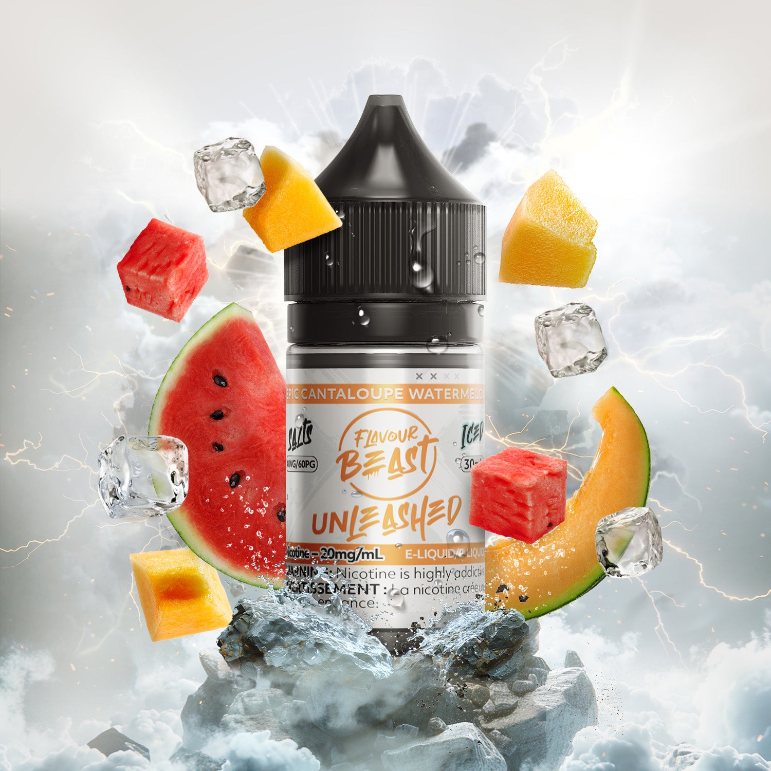 FLAVOUR BEAST - UNLEASHED 20MG/ML - CANTALOUPE WATERMELON