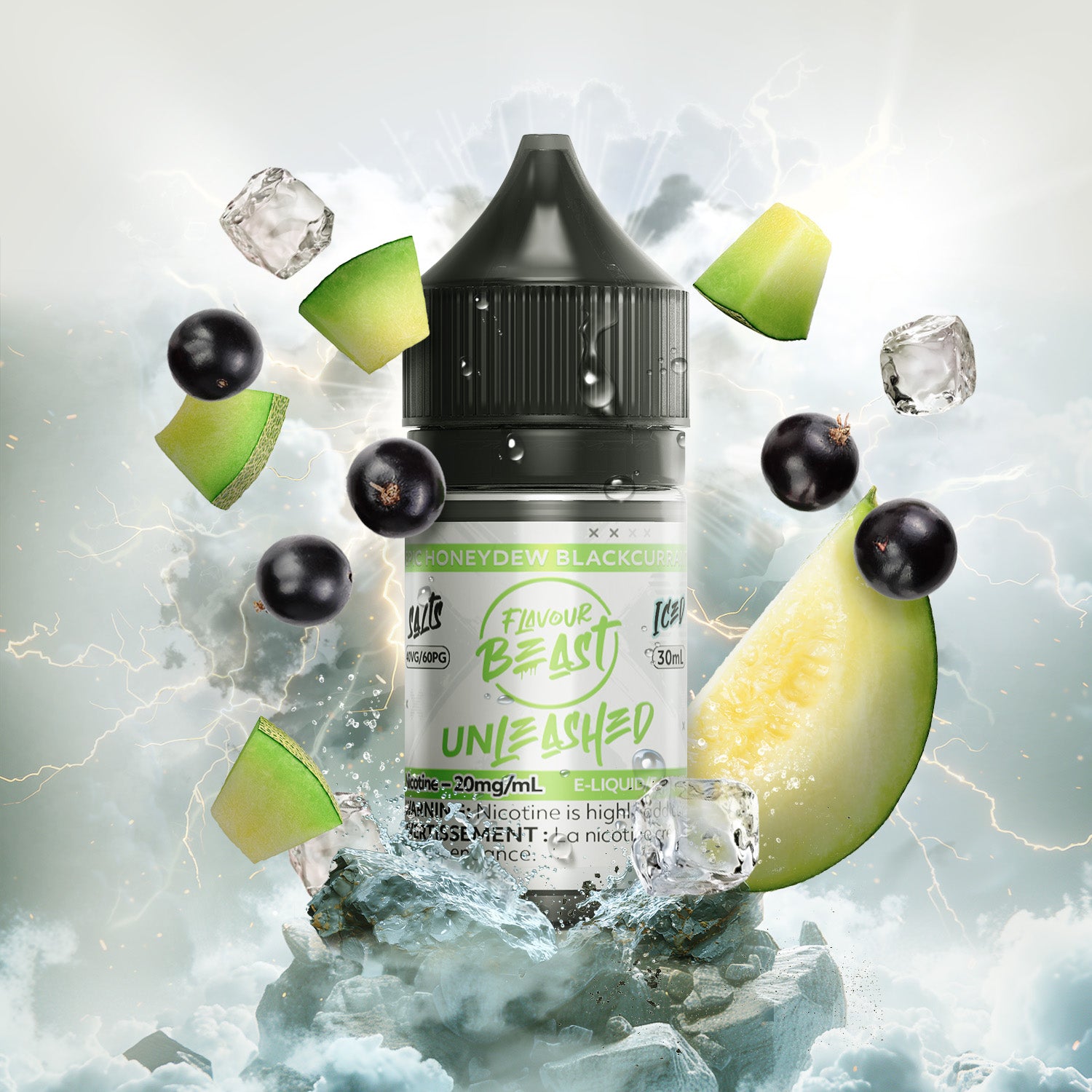 FLAVOUR BEAST - UNLEASHED 20MG/ML - HONEYDEW BLACKCURRANT