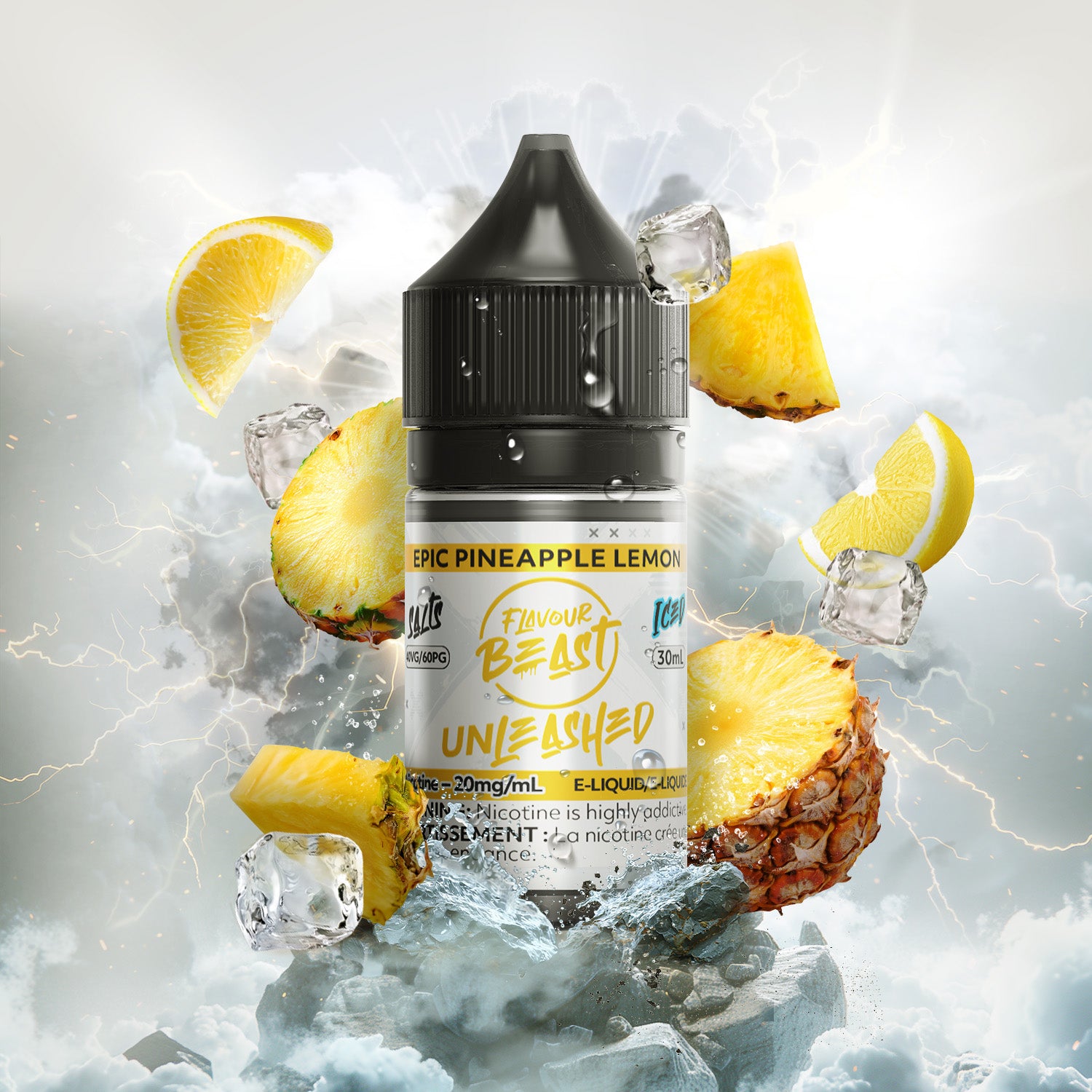 FLAVOUR BEAST - UNLEASHED 20MG/ML - PINEAPPLE LEMON