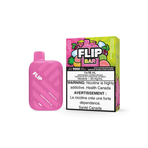 FLIP BAR - TROPICAL  ICE + PASSION PUNCH ICE - Clutch Vape