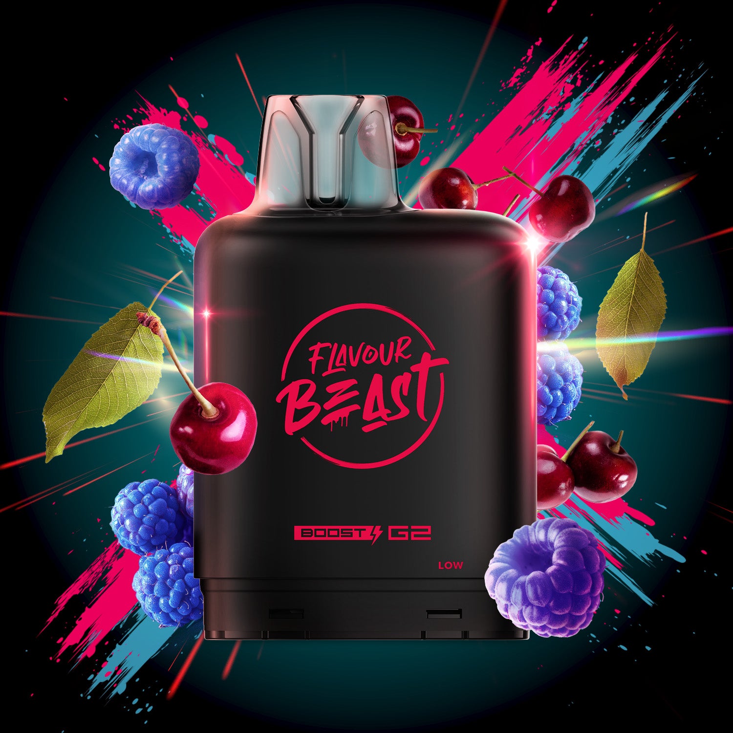 LEVEL X FLAVOUR BEAST 15/25K -  BLUE RASPBERRY CHERRY