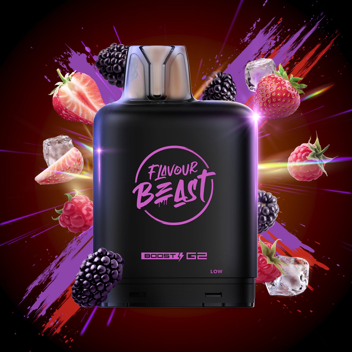 LEVEL X FLAVOUR BEAST 15/25K - TANGY BERRIES