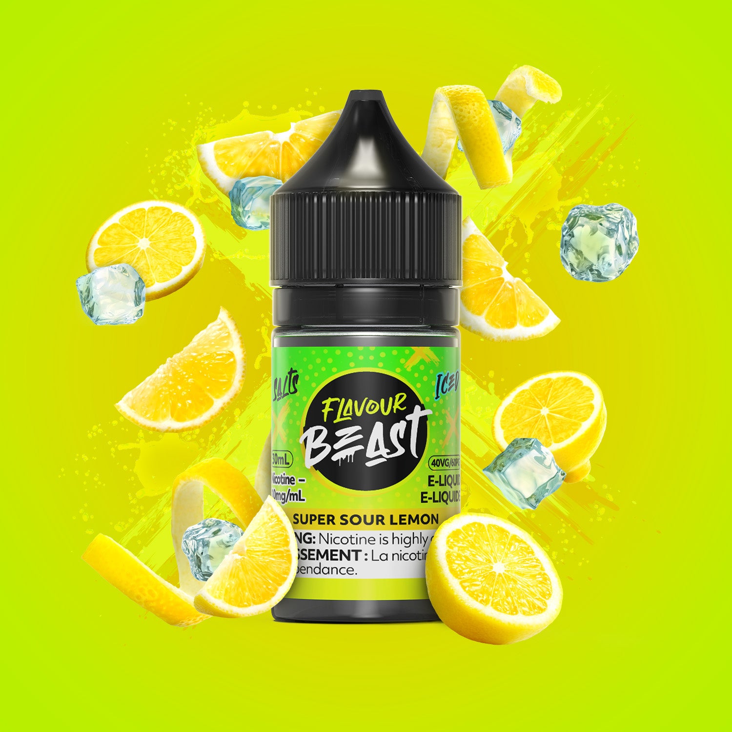 FLAVOUR BEAST SALT 20MG/ML-SUPER SOUR LEMON