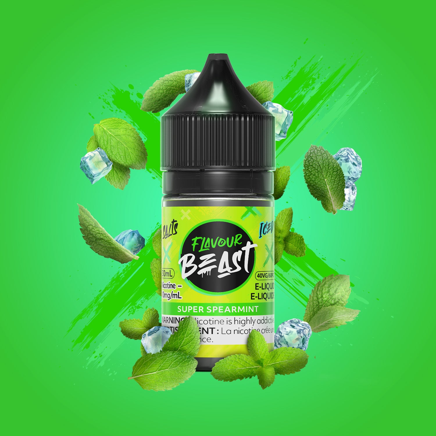 FLAVOUR BEAST SALT 20MG/ML-SUPER SPEARMINT