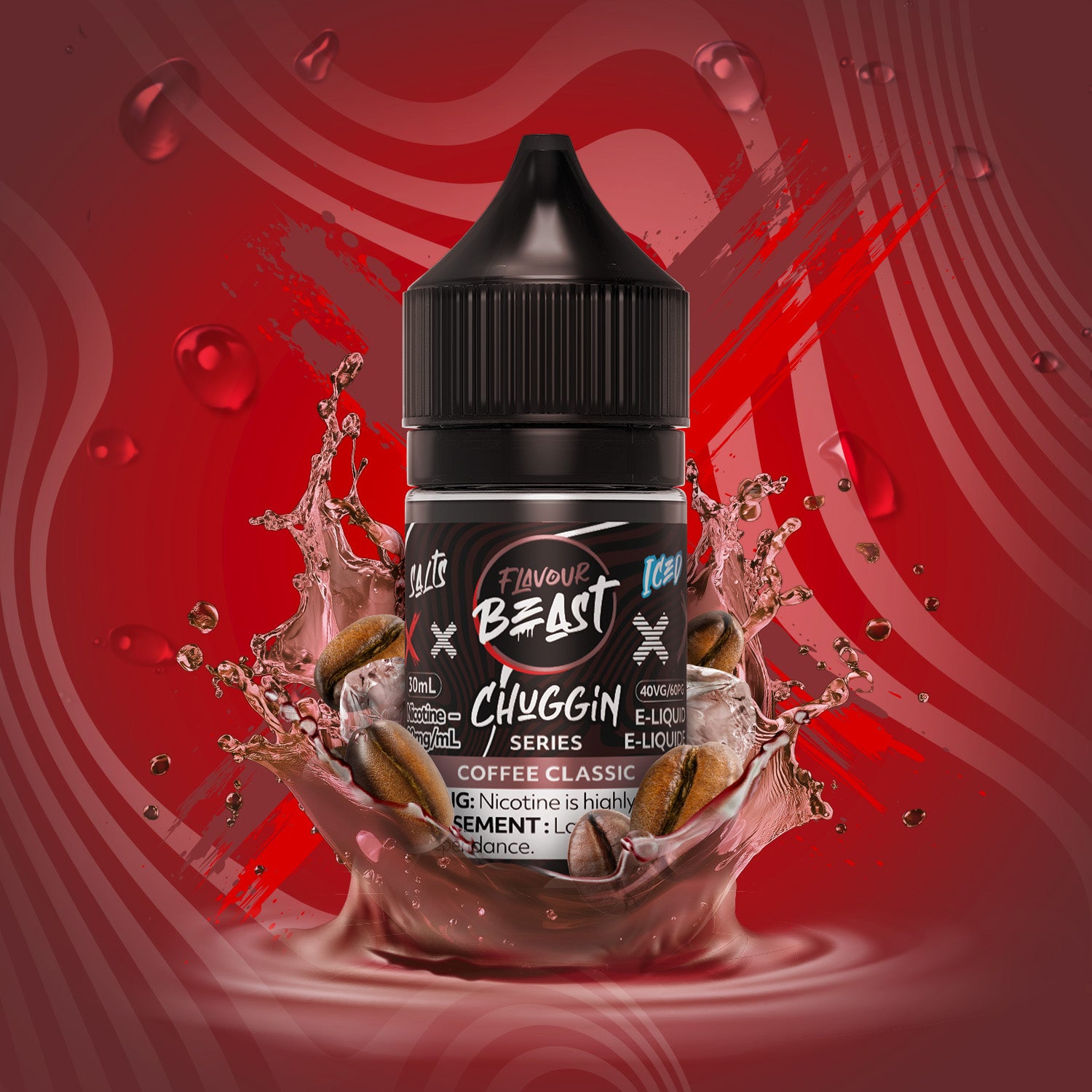 FLAVOUR BEAST CHUGGIN SALT 20MG/ML - Coffee Classic