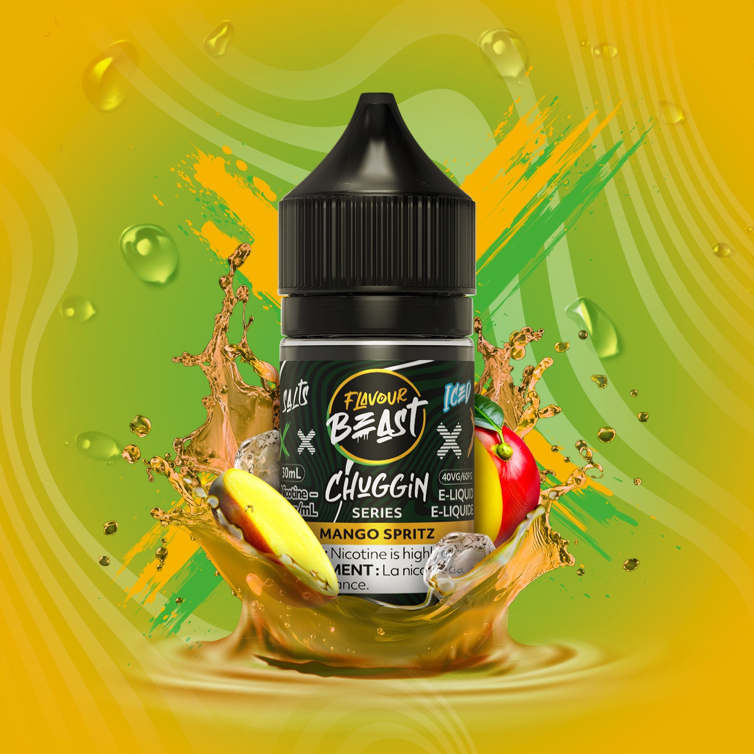 FLAVOUR BEAST CHUGGIN SALT 20MG/ML - Mango Spritz