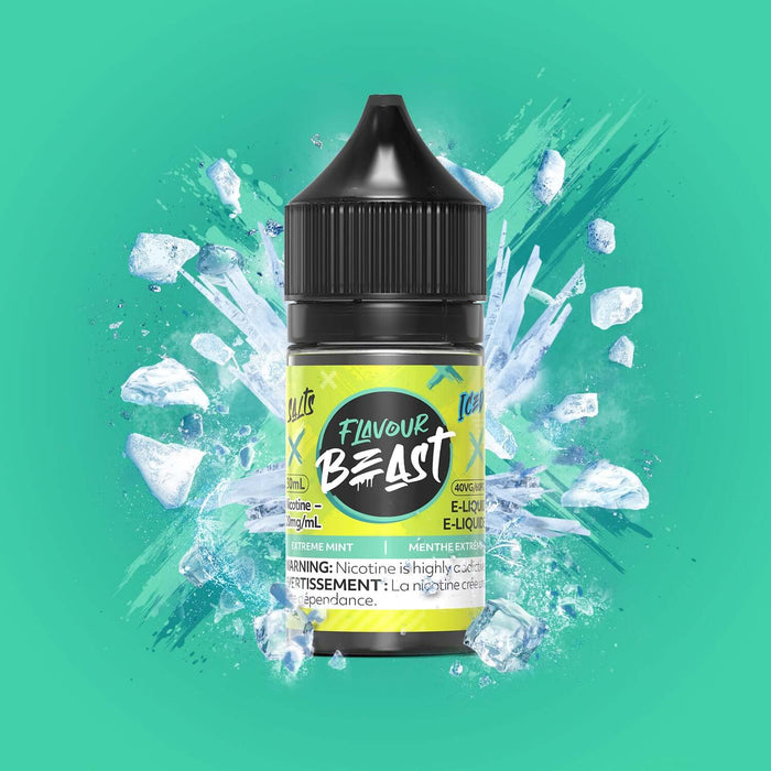 FLAVOUR BEAST SALT 20MG/ML- EXTREME MINT - Clutch Vape