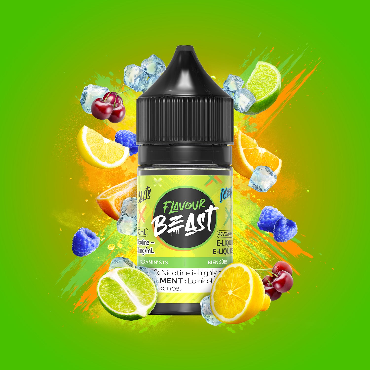 FLAVOUR BEAST SALT 20MG/ML-SLAMMIN STS