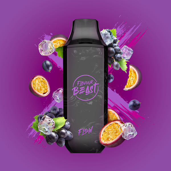 FLAVOUR BEAST - GROOVY GRAPE PASSIONFRUIT ICED