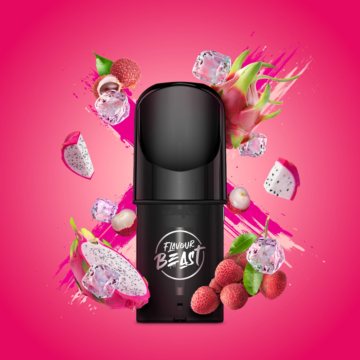 FLAVOUR BEAST POD - DREAMY DRAGONFRUIT LYCHEE ICED