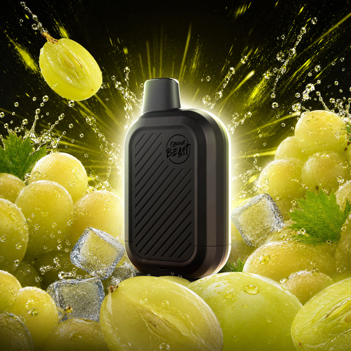 FLAVOUR BEAST SIX 24k - WILD WHITE GRAPE ICED