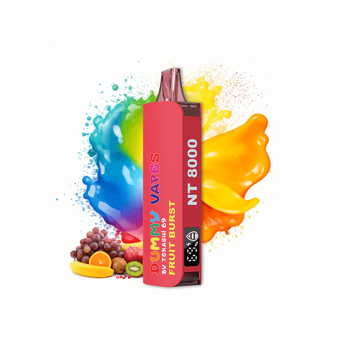 DUMMY VAPES- FRUIT BURST Clutch Vape DUMMY VAPES- FRUIT BURST Clutch Vape