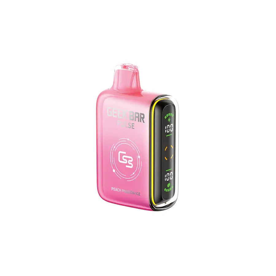 Buy Cheap GEEK BAR PULSE- PEACH PASSION ICE - Vape Online Clutch Vape Buy Cheap GEEK BAR PULSE- PEACH PASSION ICE - Vape Online Clutch Vape