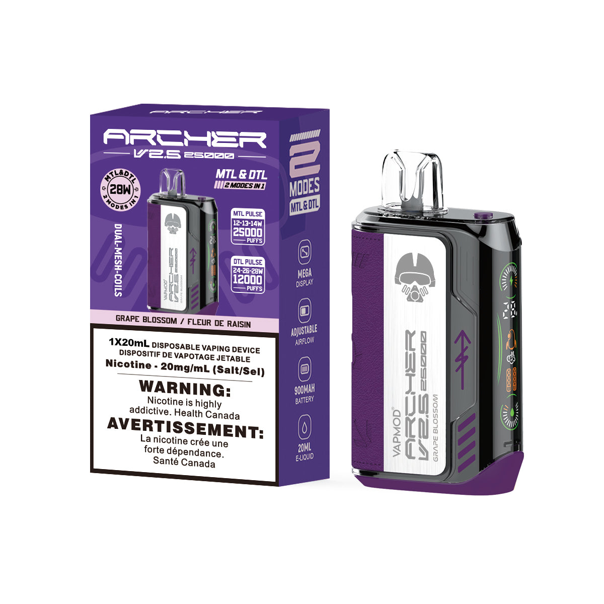 Archer 25K - Grape Blossom