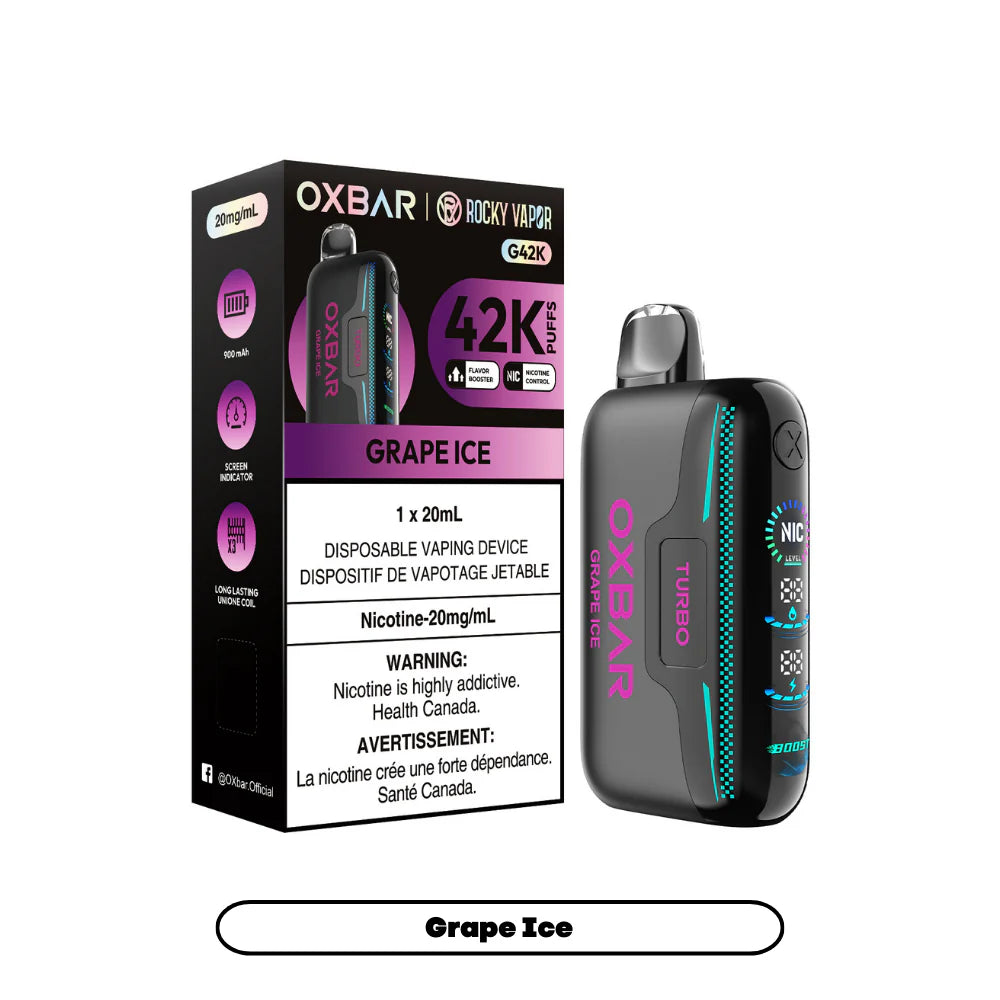 OXBAR 42K- GRAPE ICE