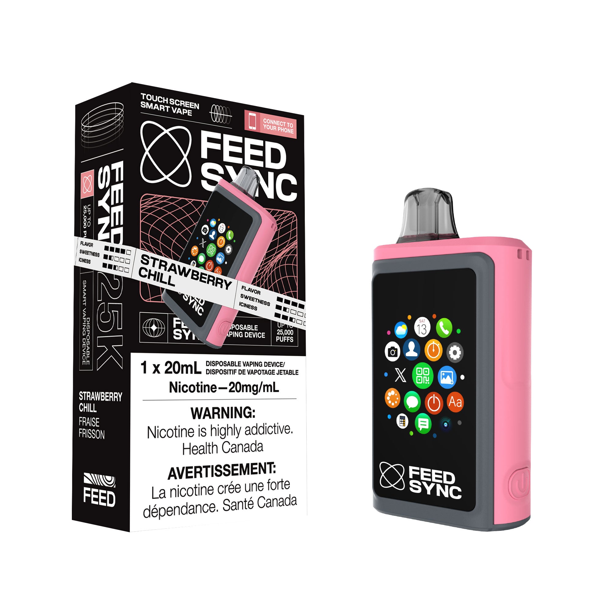 FEED SYNC 25k - FRAIS DE FRAISE