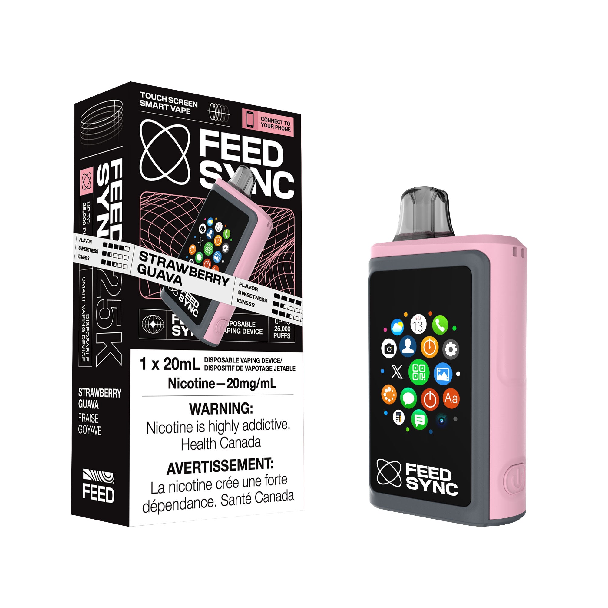 FEED SYNC 25k - FRAISE GOYAVE