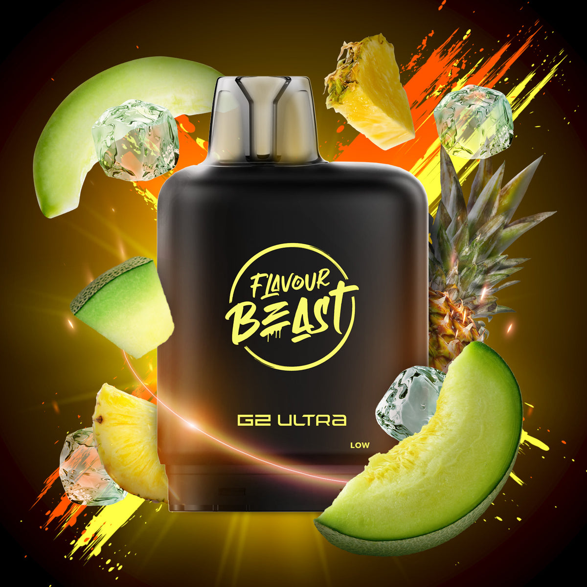 LEVEL X G2 ULTRA FLAVOUR BEAST 50k - HONEYDEW PINEAPPLE ICED