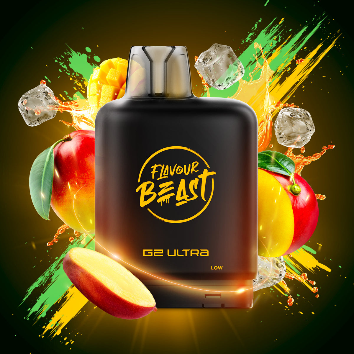 LEVEL X G2 ULTRA FLAVOUR BEAST 50k - CHUGGIN' MANGO SPRITZ ICED
