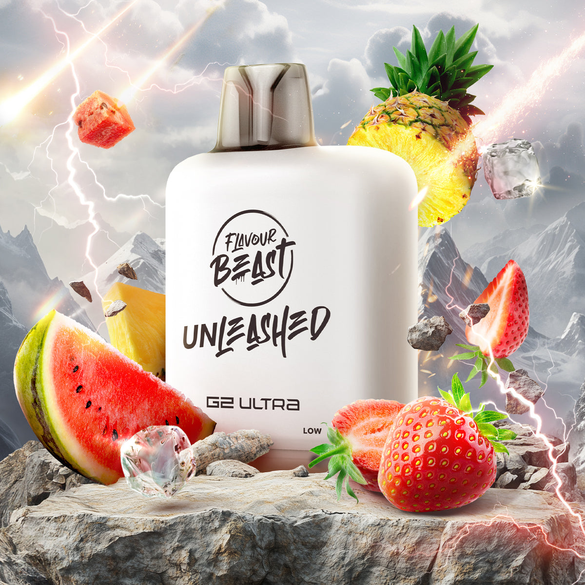LEVEL X G2 ULTRA FLAVOUR BEAST UNLEASHED 50k - EPIC FRUIT FUSION