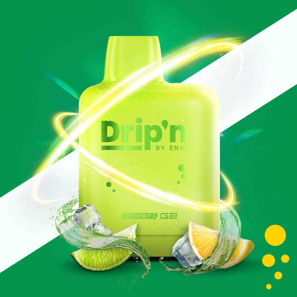 Buy Cheap LEVEL X BOOST 15/25K DRIP'N - SPRITZ ICE - Vape shop