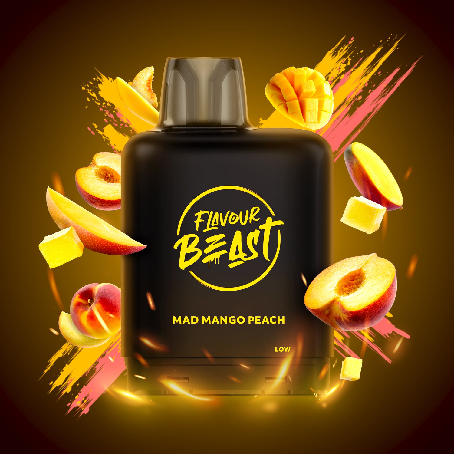 LEVEL X FLAVOUR BEAST 15/25K - MAD MANGO PEACH