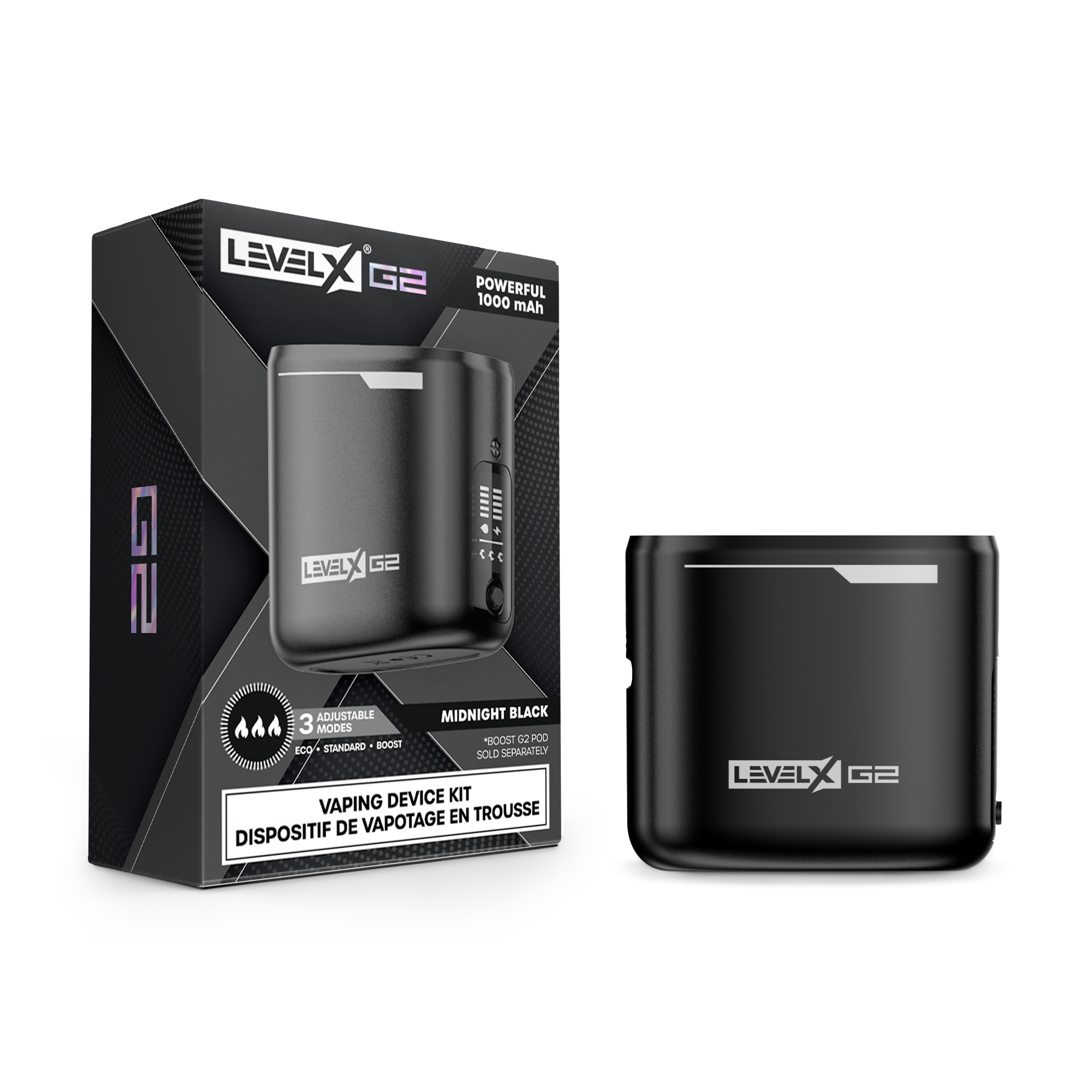 LEVEL X G2 1000 MAH - MIDNIGHT BLACK