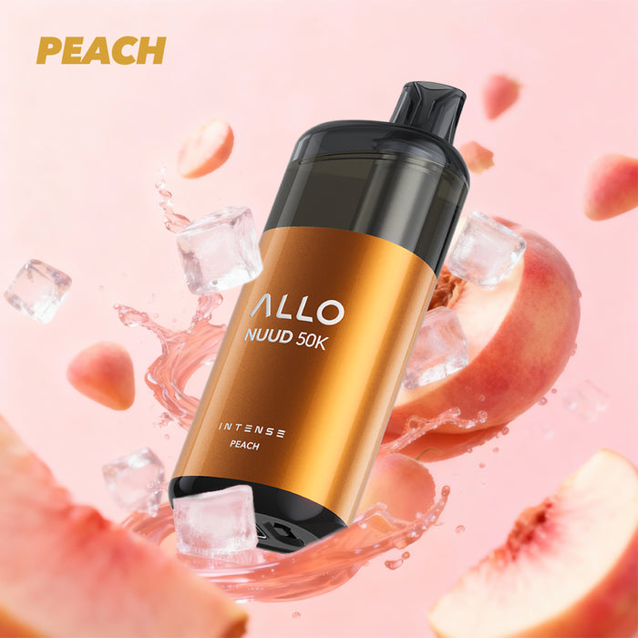 ALLO NUUD 50k - PEACH - Clutch Vape