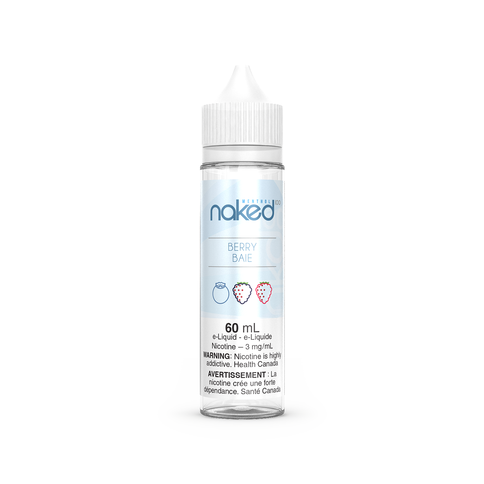 NAKED 100 - FREEBASE 0MG/ML - BERRY