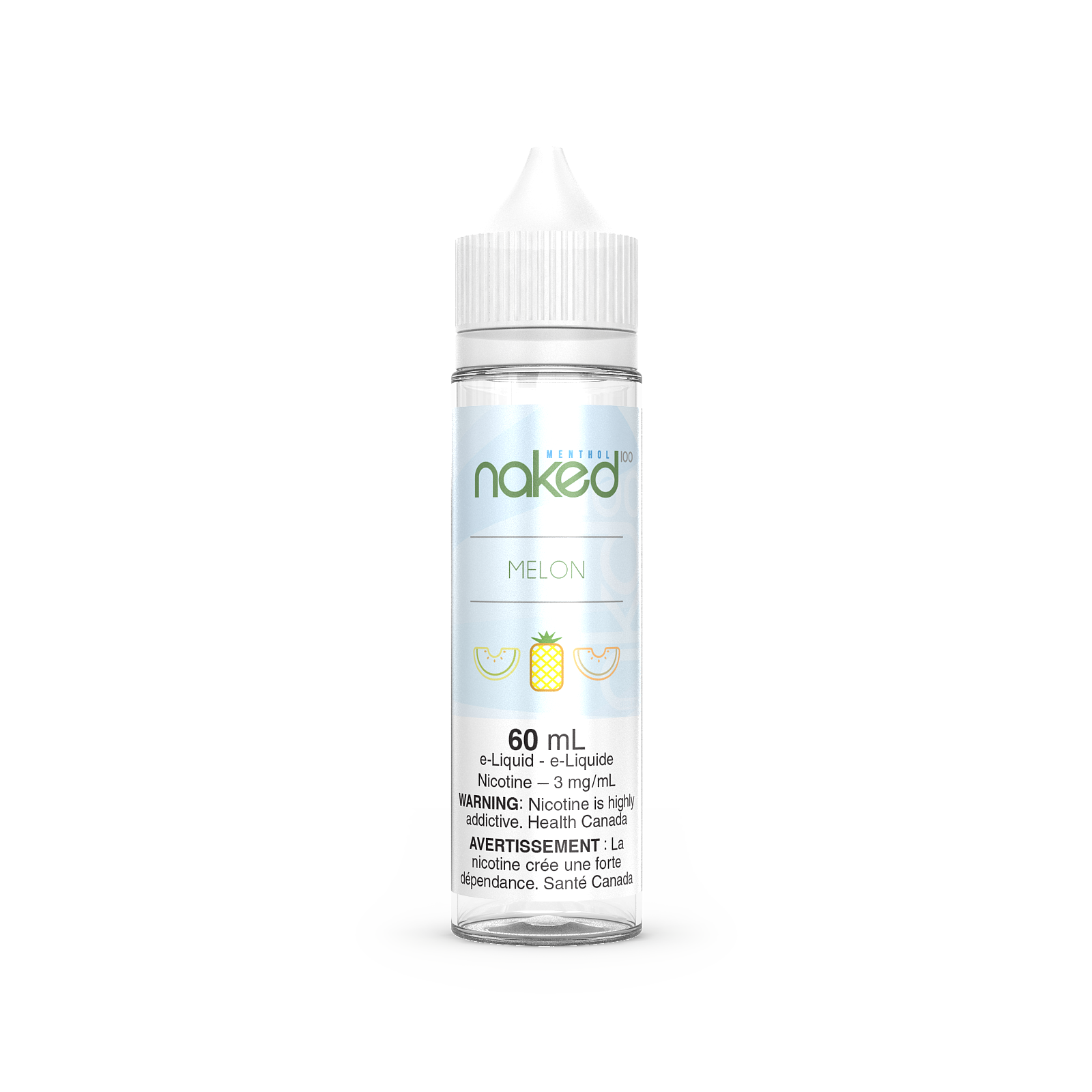 NAKED 100 - FREEBASE 3MG/ML - MELON MENTHOL