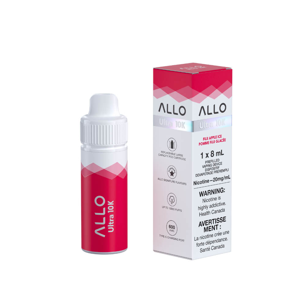 Allo Ultra 10K Puffs Hybrid - Starter kit - FUJI APPLE ICE