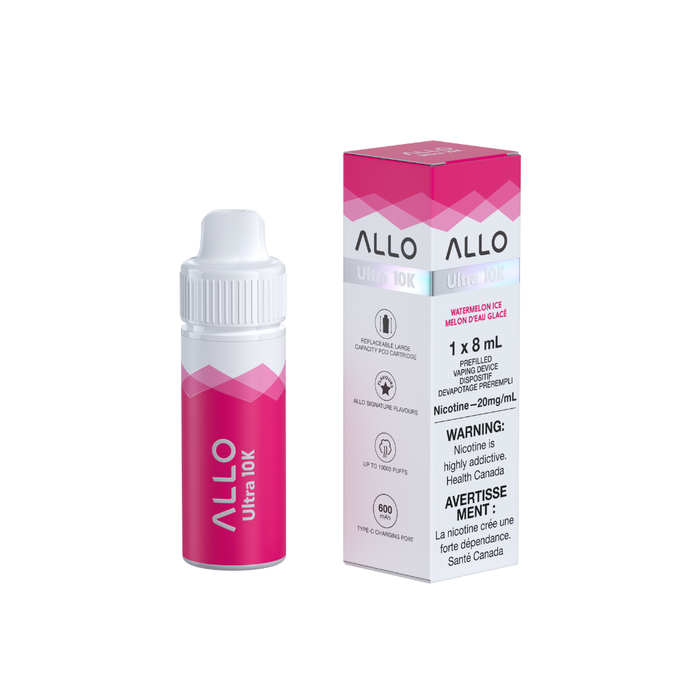 Allo Ultra 10K Puffs Hybrid - Starter kit - WATERMELON ICE
