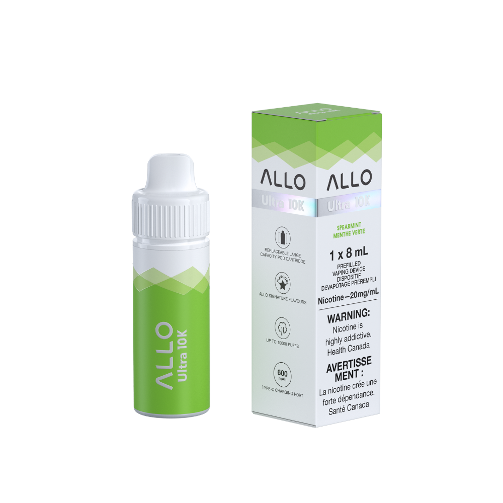 Allo Ultra 10K Puffs Hybrid - Starter kit - SPEARMINT