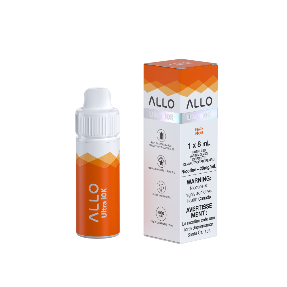 Allo Ultra 10K Puffs Hybrid - Starter kit - PEACH